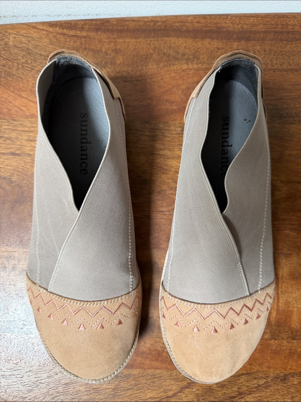 Sundance Blooms Embroidered Slip-On Flats - Picture 7 of 9